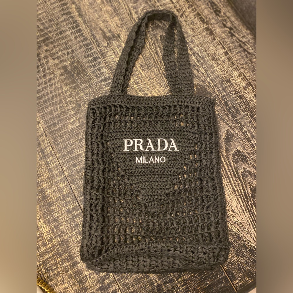 Black Summer Tote Bag
